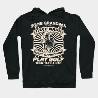 Funny Golfing Grandpa Golf Golfer Gift Hoodie